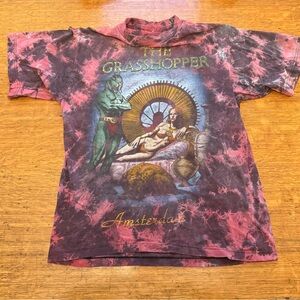 Vintage “The Grasshopper Amsterdam” Tie-Dye Shirt